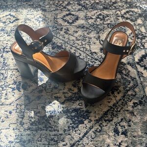 Dolce Vita Black Platform Heels